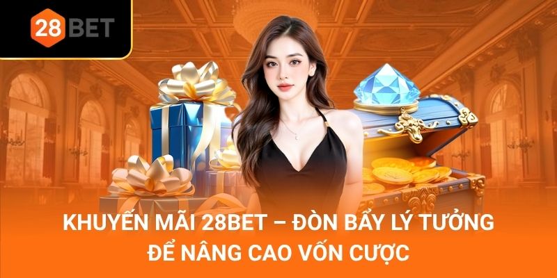 Khuyến Mãi 28Bet – Đòn Bẩy Lý Tưởng Để Nâng Cao Vốn Cược