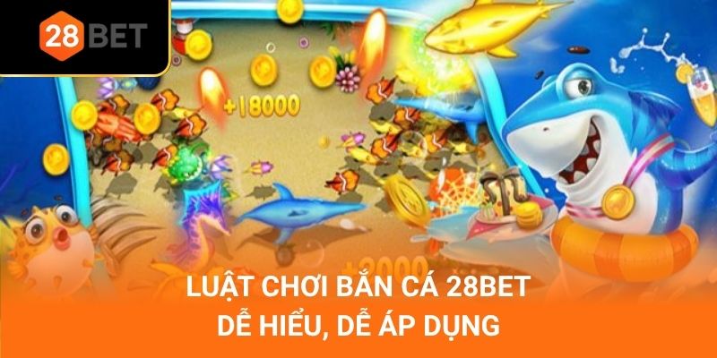 Luật chơi bắn cá 28Bet dễ hiểu