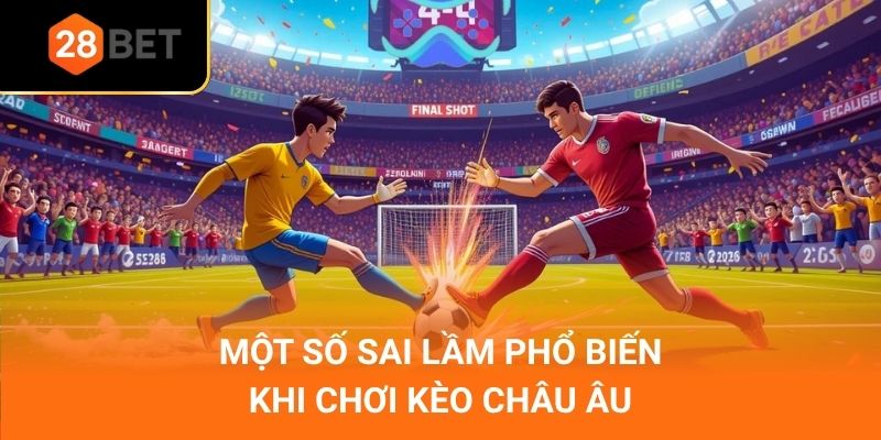 Một số sai lầm phổ biến khi chơi kèo châu Âu